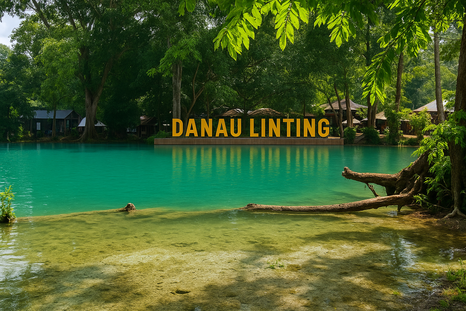Danau Linting: Pesona Mistis di Balik Air Hijau Toska