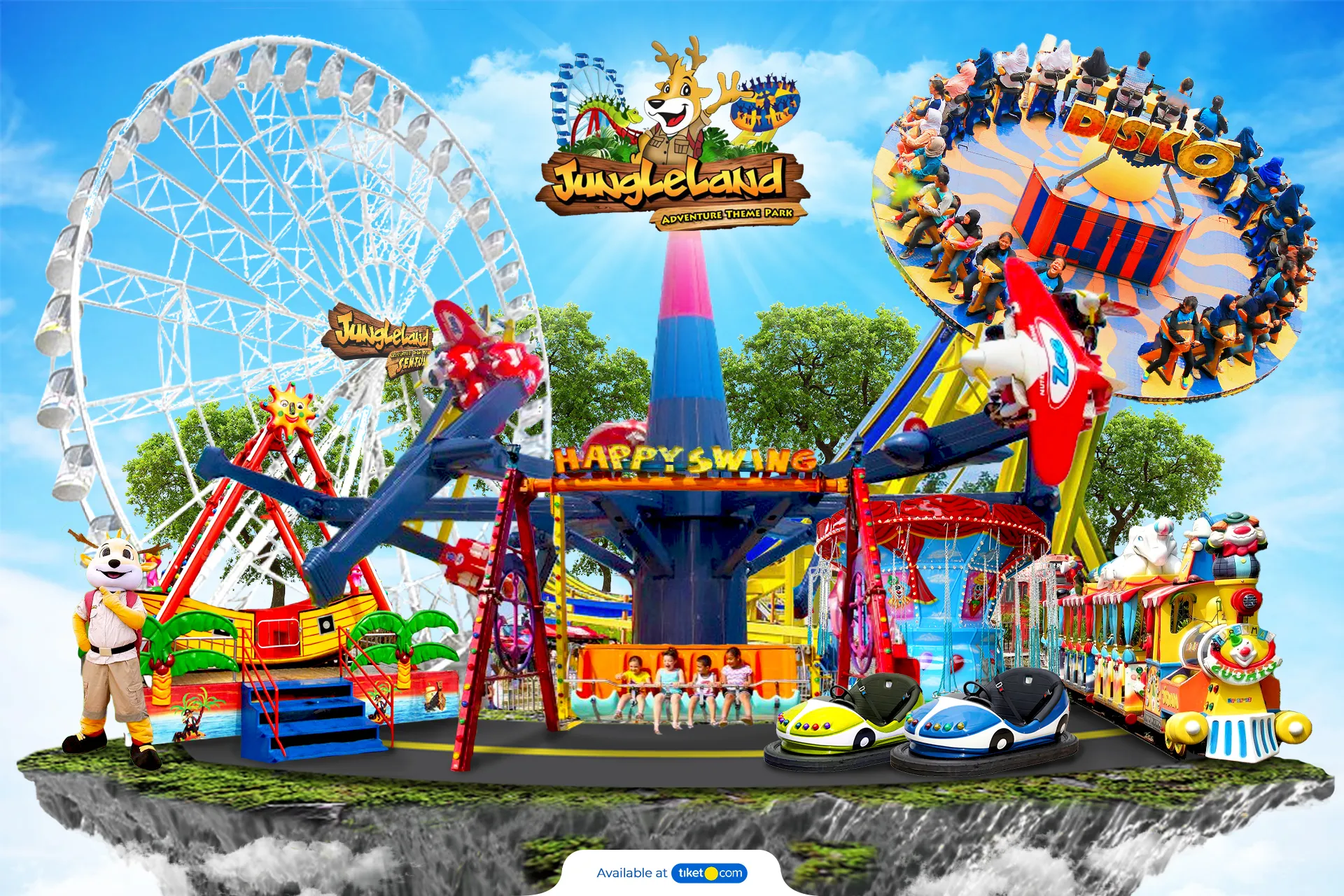 JungleLand Adventure Theme Park: Surga Wahana di Alam Sentul JungleLand Adventure Theme Park: Surga Wahana di Alam Sentul