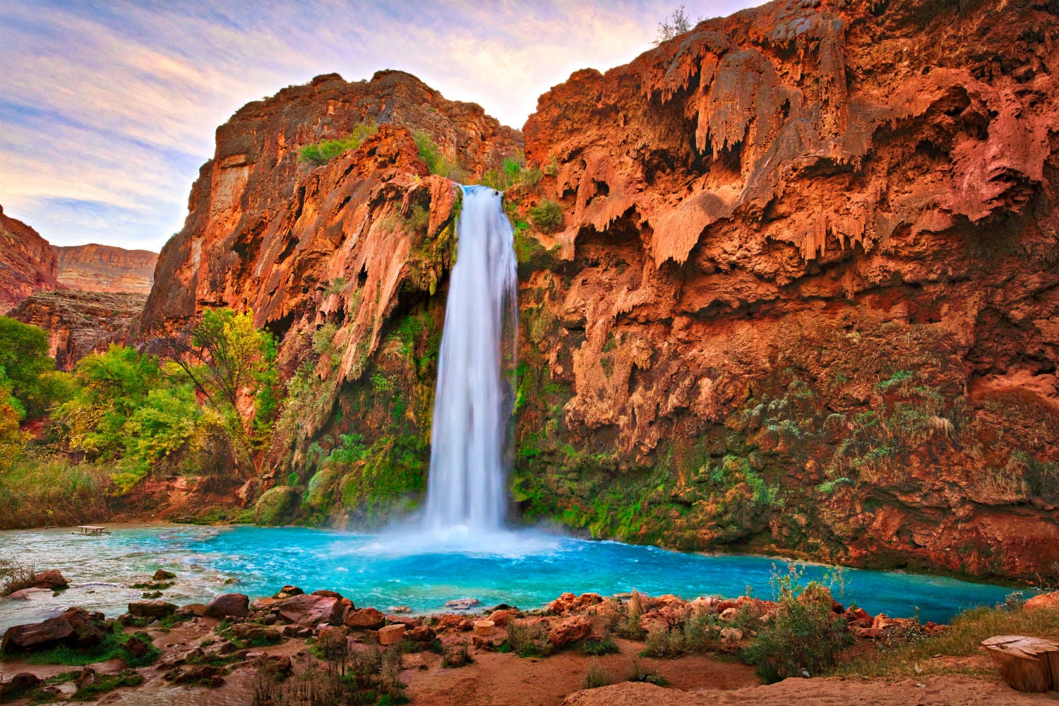Menjelajahi Keindahan Tersembunyi Havasu Falls di Arizona
