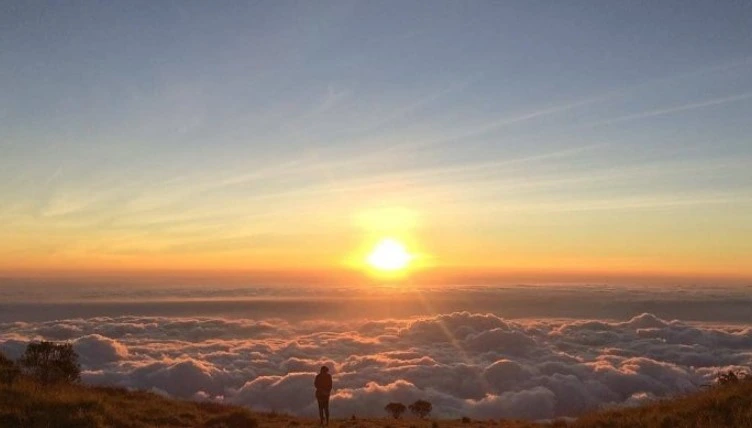 Gunung Merbabu Sunrise: Keindahan Pagi di Atas Awan