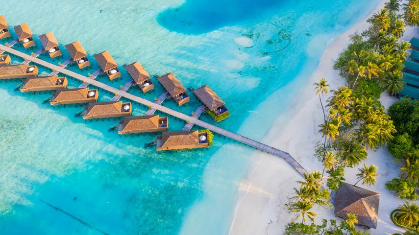 Meeru Island: Pesona Vila Terapung Dengan Akses Langsung ke Laut Maldives