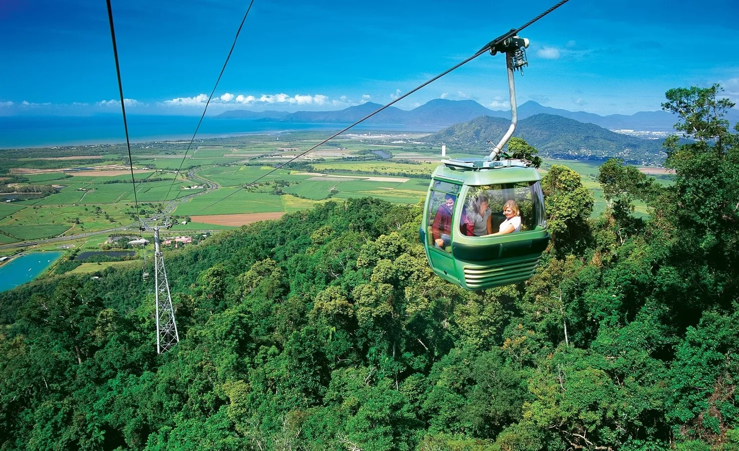 Skyrail Rainforest Cableway Wisata Kereta Gantung Australia