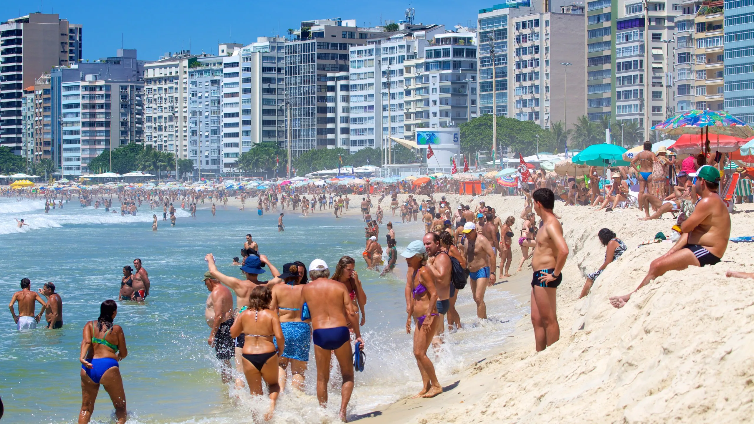 Pantai Copacabana Brasil Destinasi Wisata Ikonik Rio de Janeiro