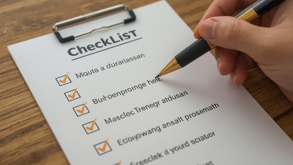 Checklist Barang Bawaan