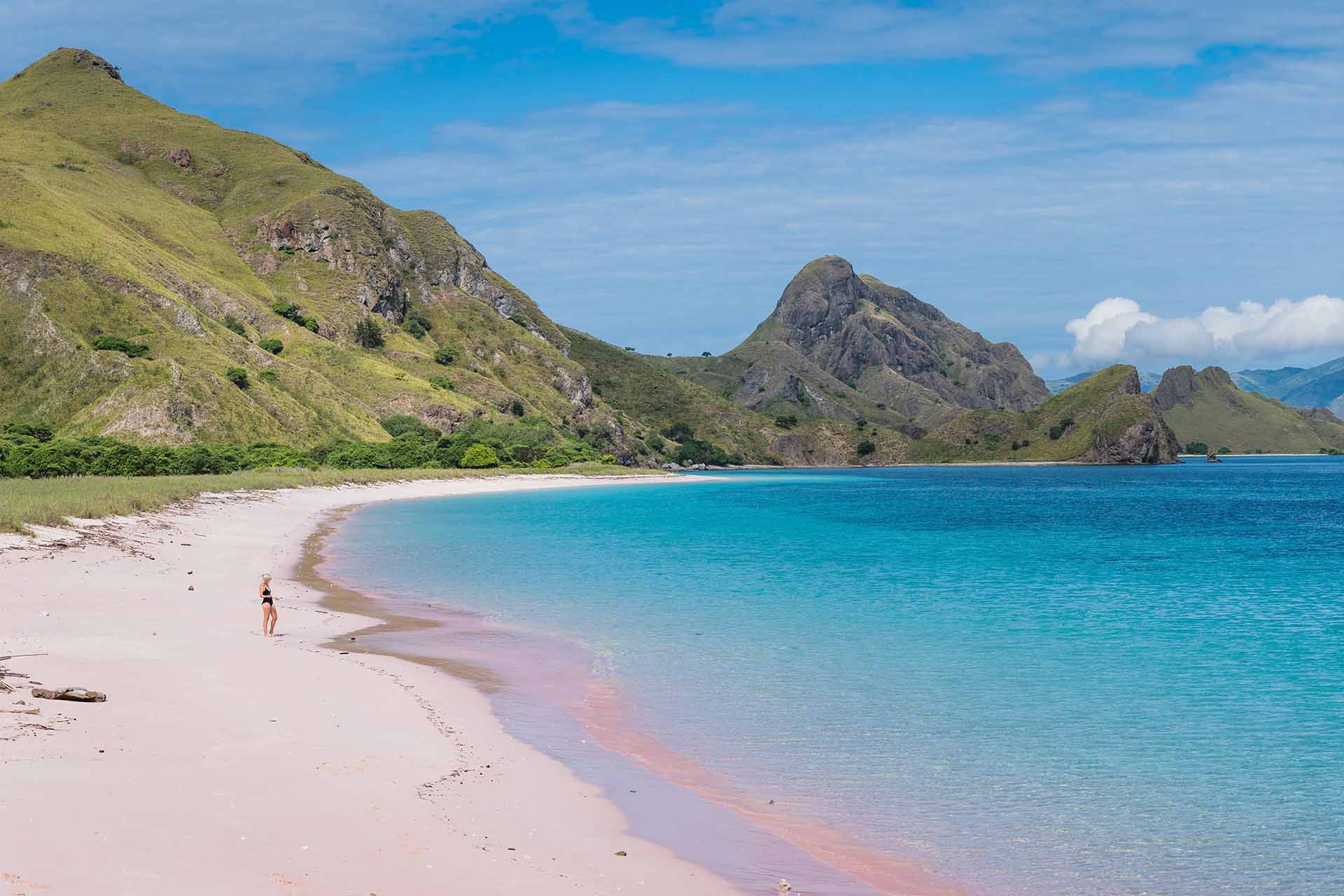 Pink Beach Menawan yang Bikin Liburan Terasa Berbeda