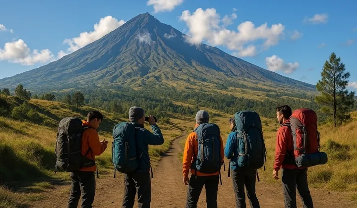 Gunung Rinjani Megah Menjadi Destinasi Wisata Alam yang Memikat Wisatawan dari Berbagai Negara