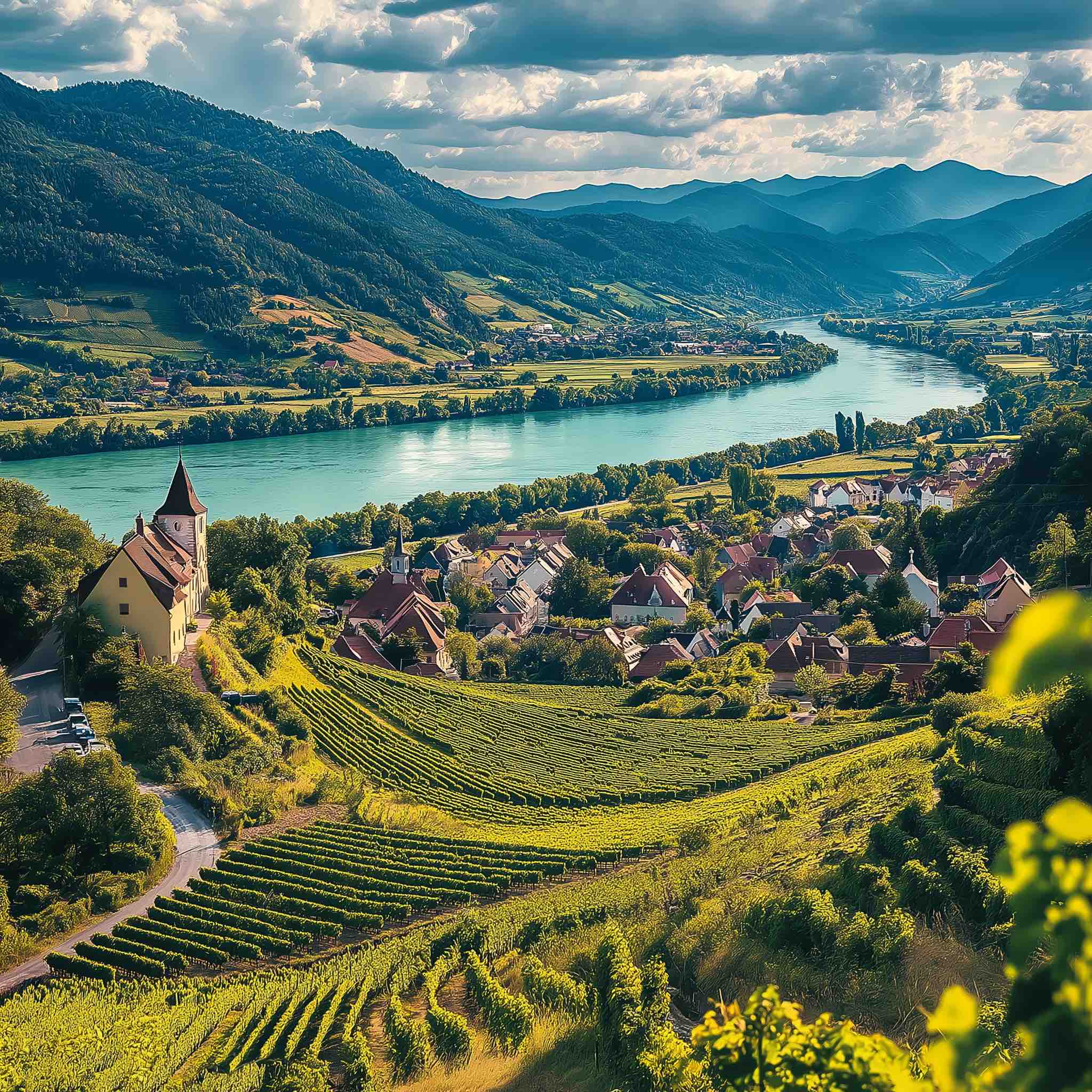 Wachau Valley: Lembah Anggur Austria yang Memadukan Sejarah, Sungai, dan Keindahan Alam